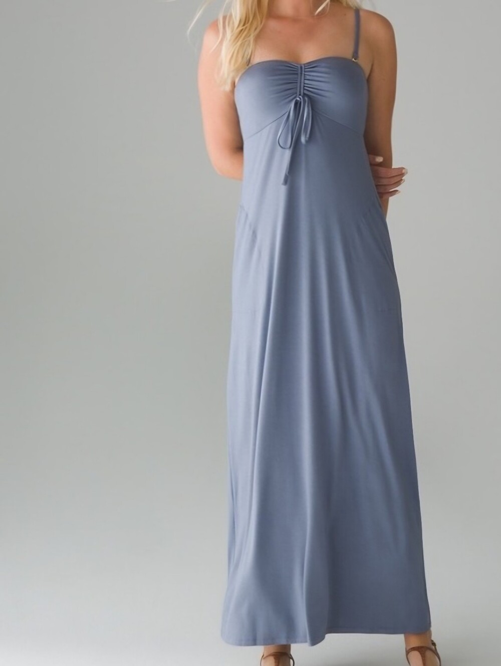 NWT STRAPLESS Ultimate Support Soma MAXI BRA DRESS Size M